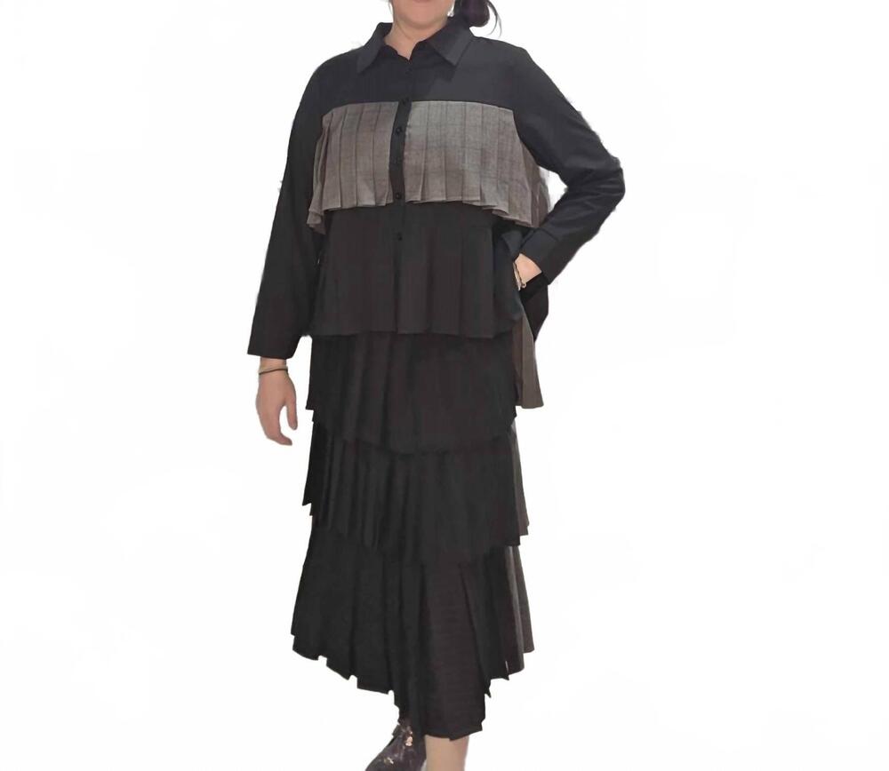 NEW JOH women's janika top in black
